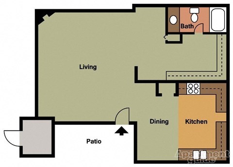 a floor plan of a house