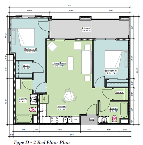 7199 Citrus Ave 1-2 Beds Apartment, Senior Community for Rent - Photo Gallery 24