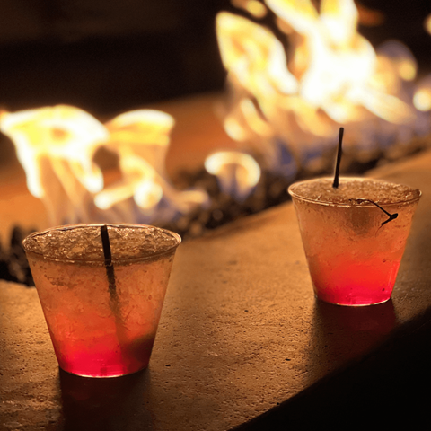 A Fireplace & Grilling Area Right Outside Your Door