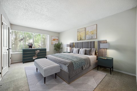 Room with furniture