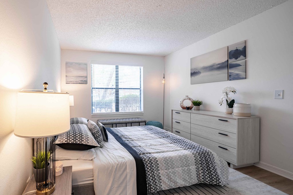 Comfortable Bedroom at Northlake Apartments, Jacksonville, Florida