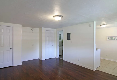 Empty living room Golden Shores of Jacksonville Jacksonville, FL, 32211