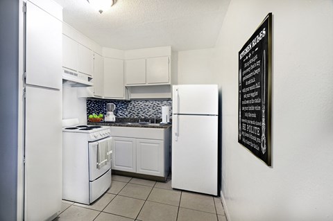 Kitchen at Golden Shores of Jacksonville Jacksonville, FL, 32211