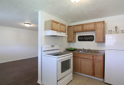 Kitchen at Golden Shores of Jacksonville Jacksonville, FL, 32211