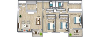 3D- Red Bay- Bald Cypress model- 3Bed 3Bath