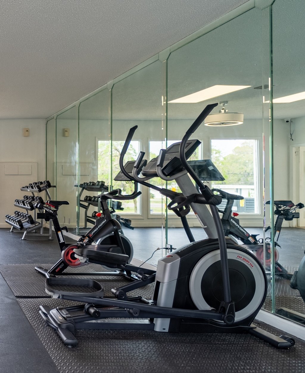 gym bike at Red Bay Apartment Complex, Jacksonville, Florida