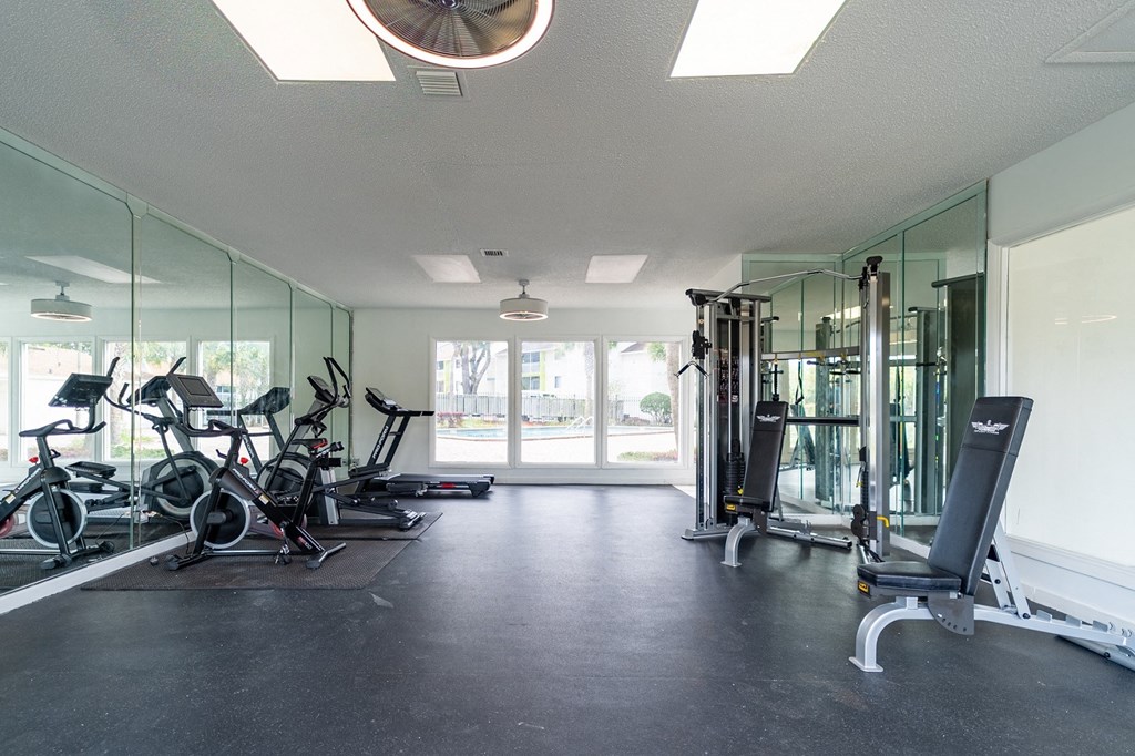 Gym at Red Bay Apartment Complex, Florida