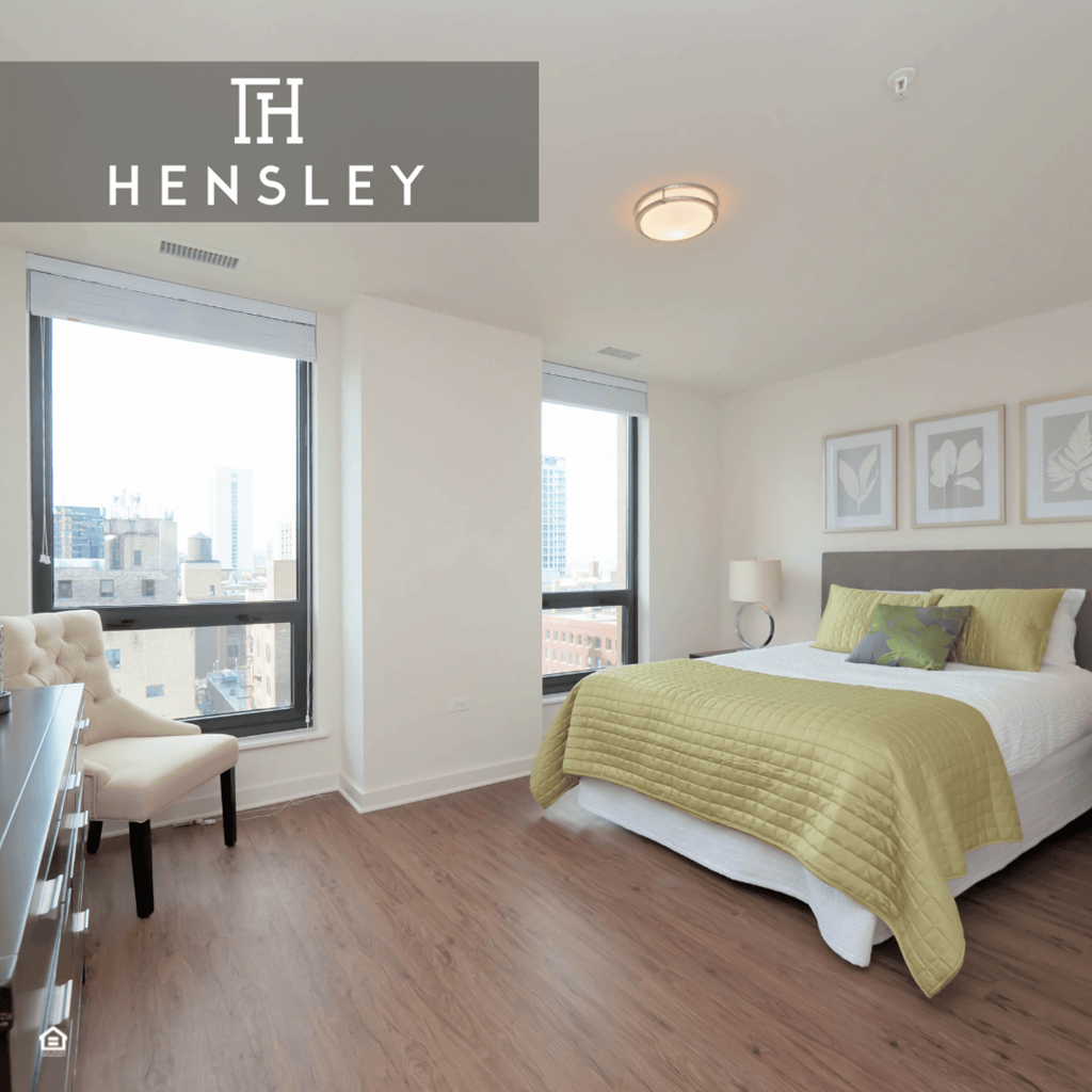 Spacious 1 Bedroom apartments in River North Chicago at Hensley Chicago, Illinois
