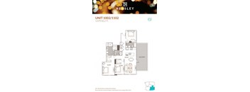 2 Bedroom 2 Bathroom floor plan Gat Hensley Chicago, Chicago, Illinois