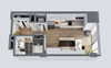 Studio - 0 Bed 1 Bath Studio Furnished