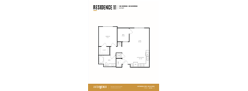 a floor plan of a bedroom apartment