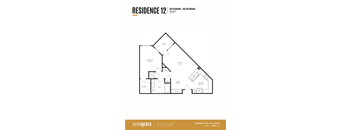 a floor plan of an apartment