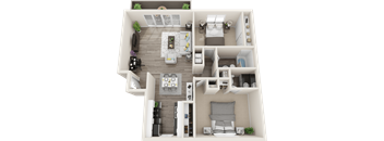 2 bed 1.5 bath
