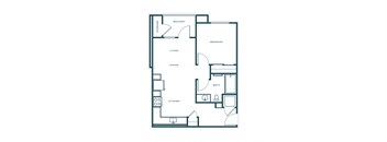 bedroom floor plan | the mille brookhaven apartment homes