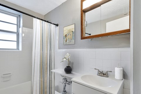 Modern Bathroom at Lofts on Ormsby, Louisville