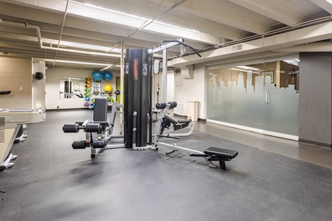 Fitness Center at Lofts on Ormsby, Kentucky, 40203