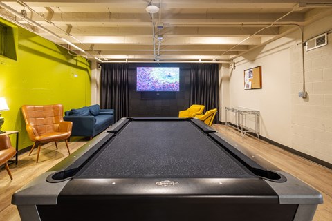 Pool Table at Lofts on Ormsby, Louisville, KY 40203