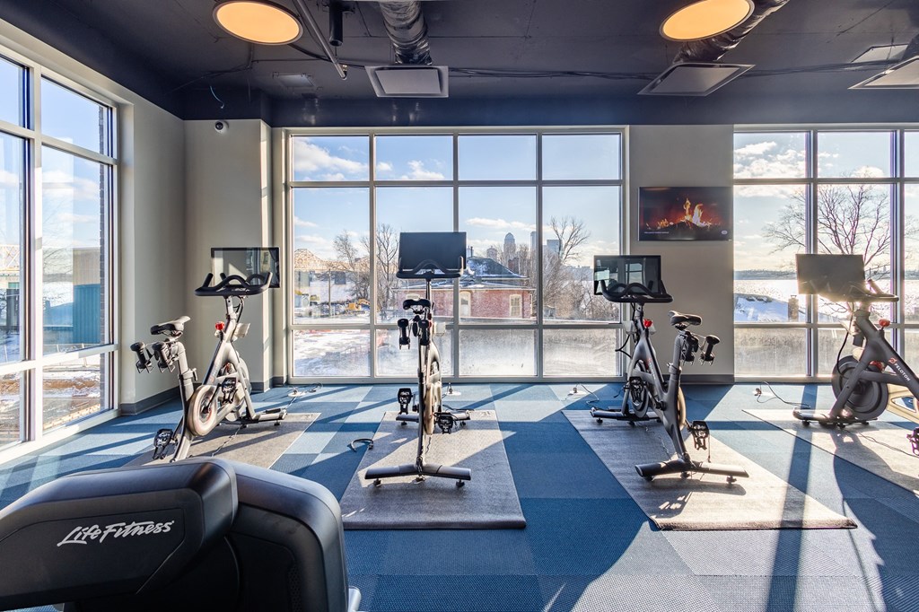 Fitness Center at Current812, Clarksville, IN