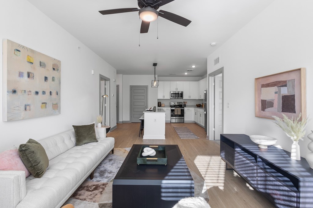 Sage Springs Living Room & Kitchen