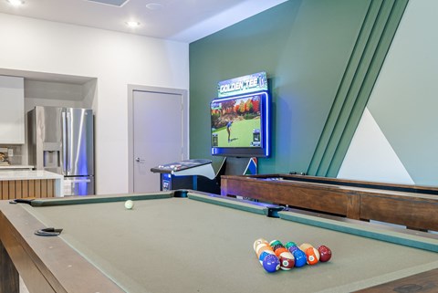 Clubhouse With Billiards Table at Sage Springs, Kentucky, 42701
