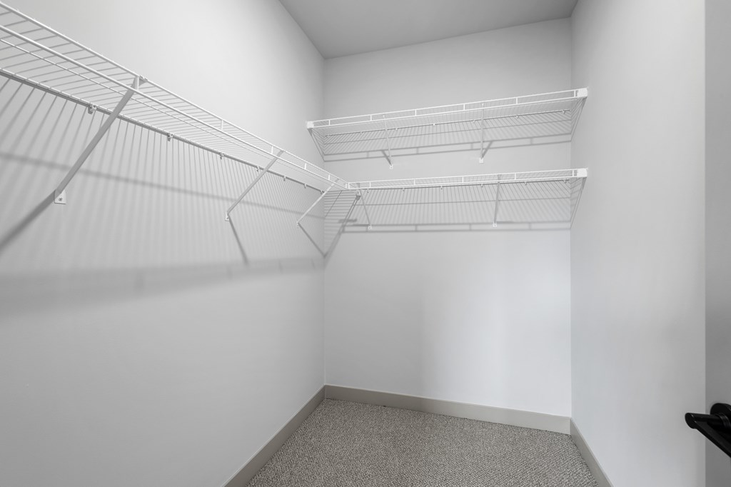 Walk-in Closet at Forest Edge Apartments, Charlestown Indiana