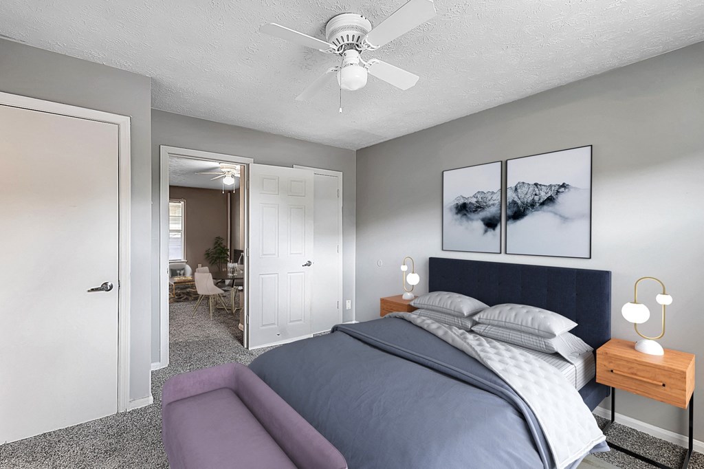 Gorgeous Bedroom at Caballo Crossing, Lexington, Kentucky