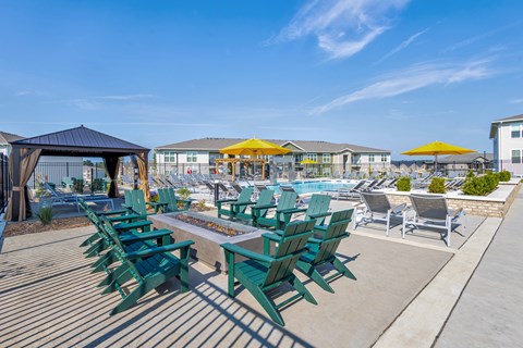 Pool Deck at Sage Springs, Elizabethtown, KY