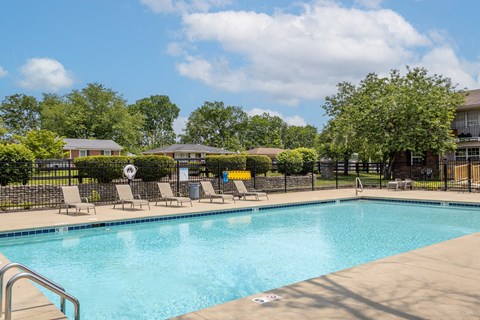 a swimming pool at Caballo Crossing, Lexington, KY, 40511