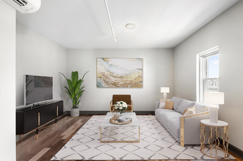 Grocers Ice Lofts - Living Room