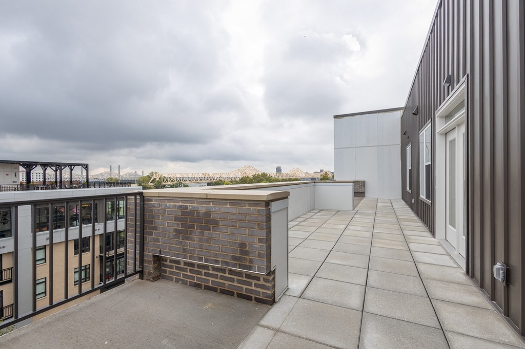 Large Balcony at Current812, Clarksville, IN