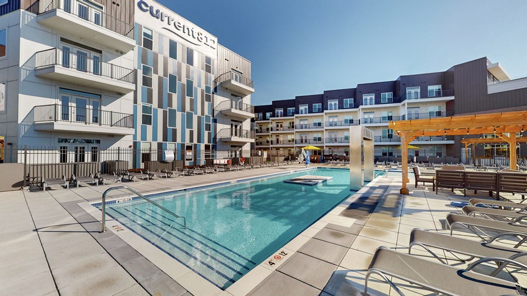 Resort-Style Pool at Current812, Clarksville, IN