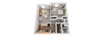 Bridegepointe Crossing - 1 Bed, 1 Bath