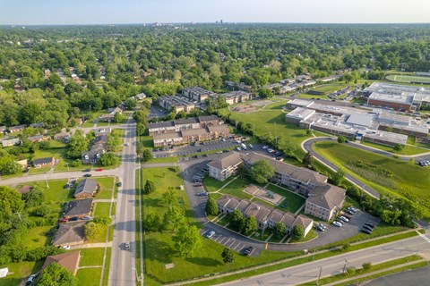 Aerial View at Tates Creek Crossings, Lexington Kentucky