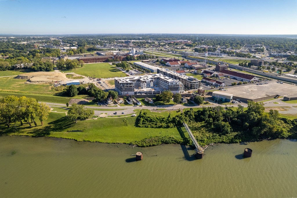 Drone View at Current812, Indiana