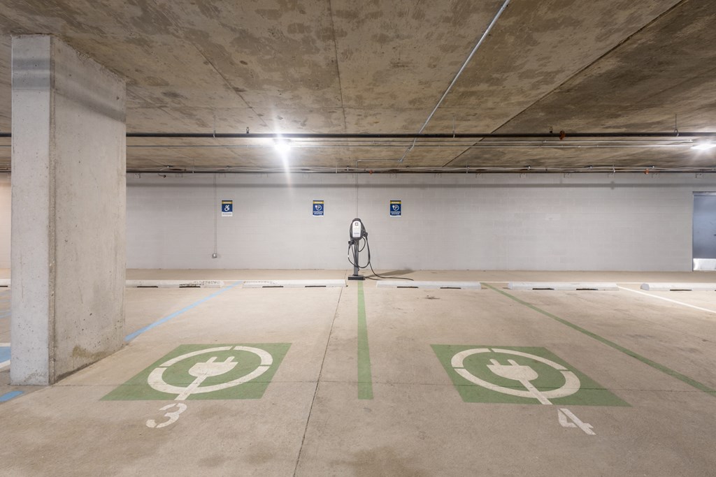 EV Charging Station at Current812, Clarksville, IN 47129