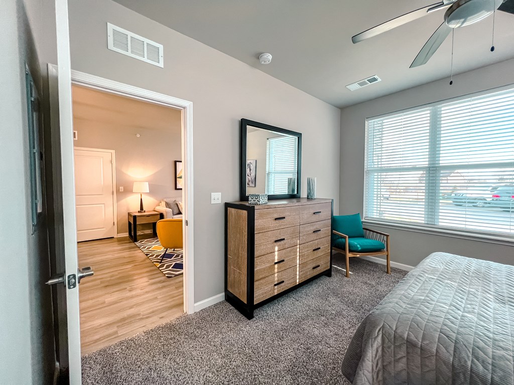 Interior Bedroom at Lakeside Gardens, Jeffersonville, 47130