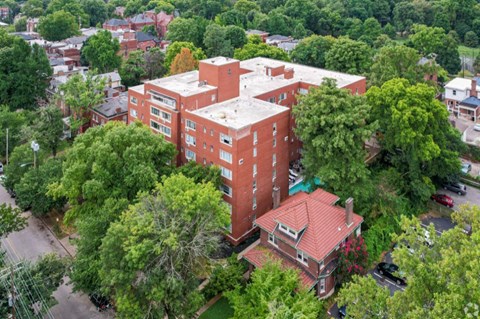 Aerial View at Lofts on Ormsby, Louisville, 40203