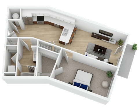 The Oxbow I at Current812, Clarksville, Indiana