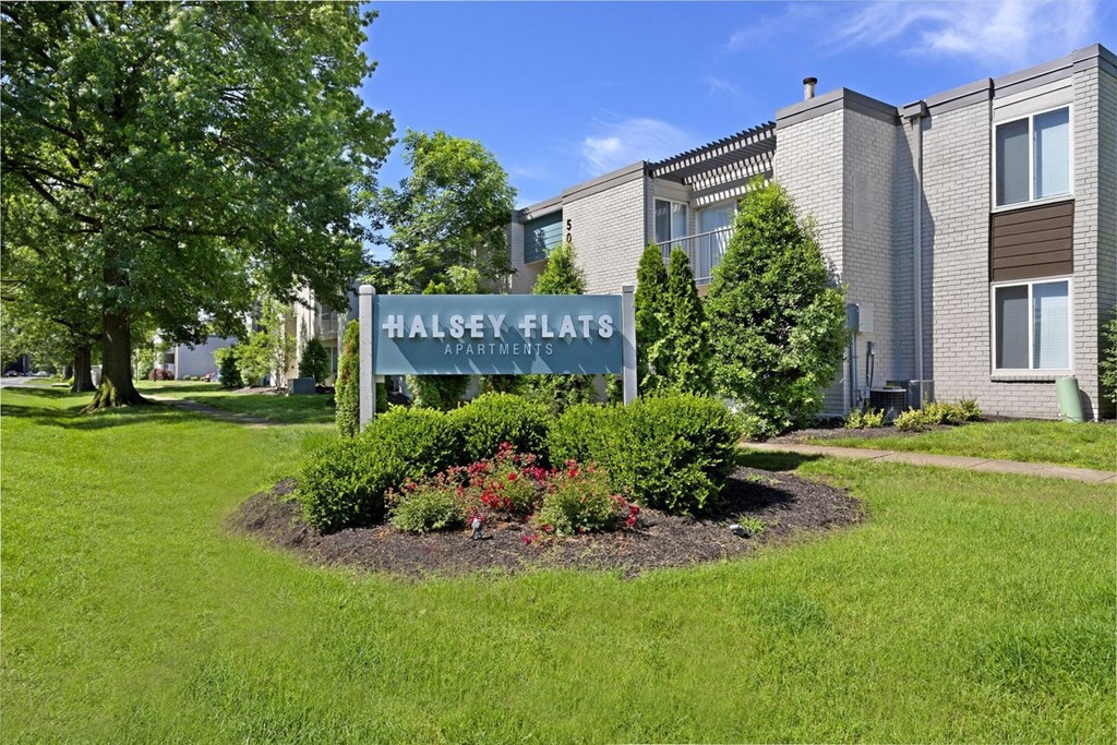Halsey Flats - Exterior Signage