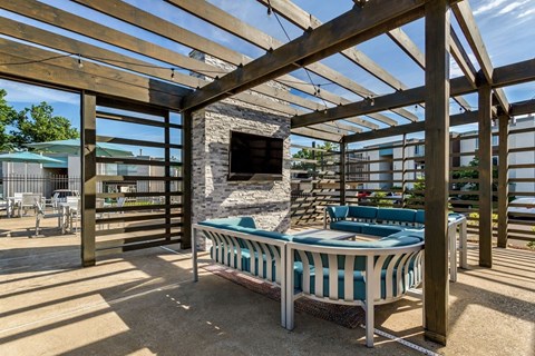 Exterior Cabana at Halsey Flats, Louisville, KY, 40207