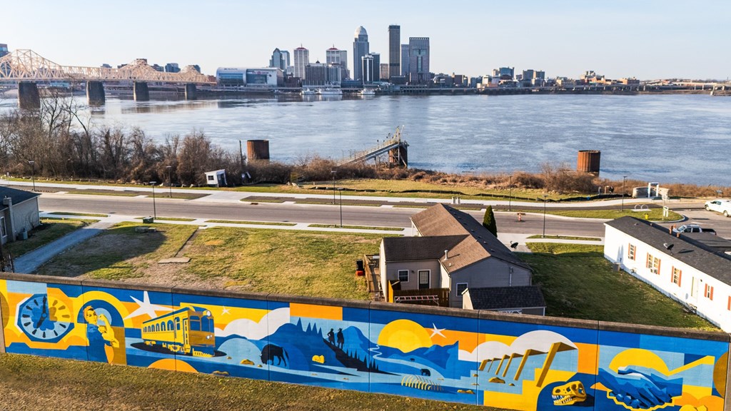 Mural at Current812, Clarksville, IN 47129