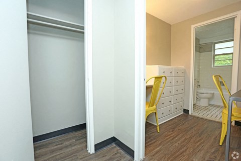 Closet at Lofts on Ormsby, Louisville, KY