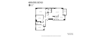 A floor plan of a property named Rivers Bend is displayed.