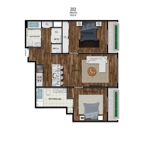 662 Avenue C Studio-2 Beds Apartment for Rent - Photo Gallery 13