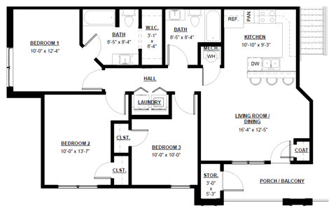 1734 Kingsley Circle 1-3 Beds Apartment, Affordable for Rent - Photo Gallery 20