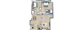 Country Crossroads 2x1d 948sf