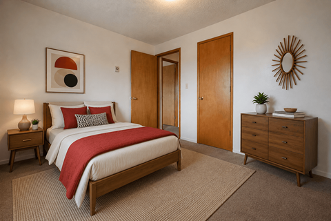 Spacious Bedrooms