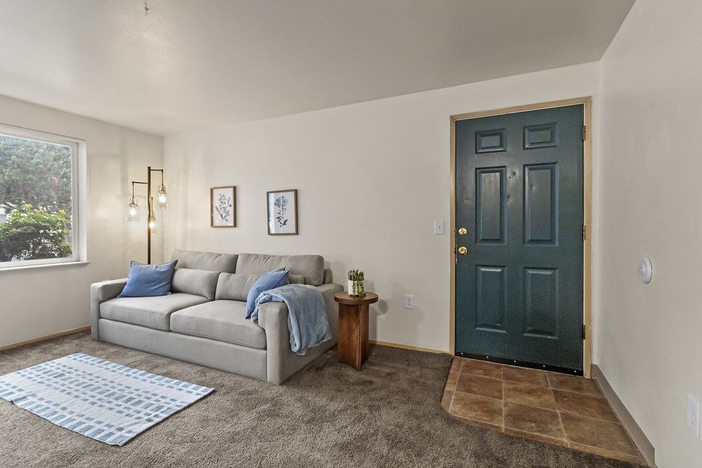 Carpeted Living Room