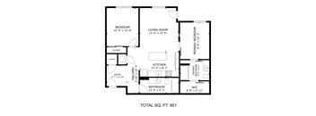 2 Bed 2 Bath D