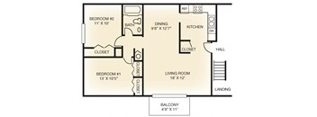 2 bedroom apartment
